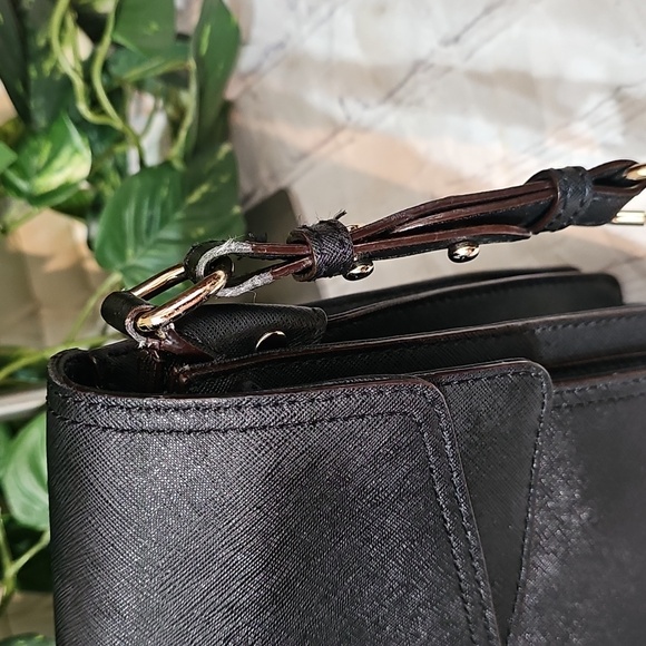 Rebecca Minkoff Hudson Moto Crossbody/ Shoulder  Black Large Leather Bag - Picture 14 of 15